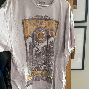 Urban Outfitters Graphic Tee - White and Yellow